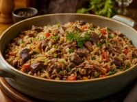 Arroz Carreteiro de Fazenda: Receita Rústica e Saborosa para Comer com a Família