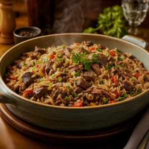Arroz Carreteiro de Fazenda: Receita Rústica e Saborosa para Comer com a Família